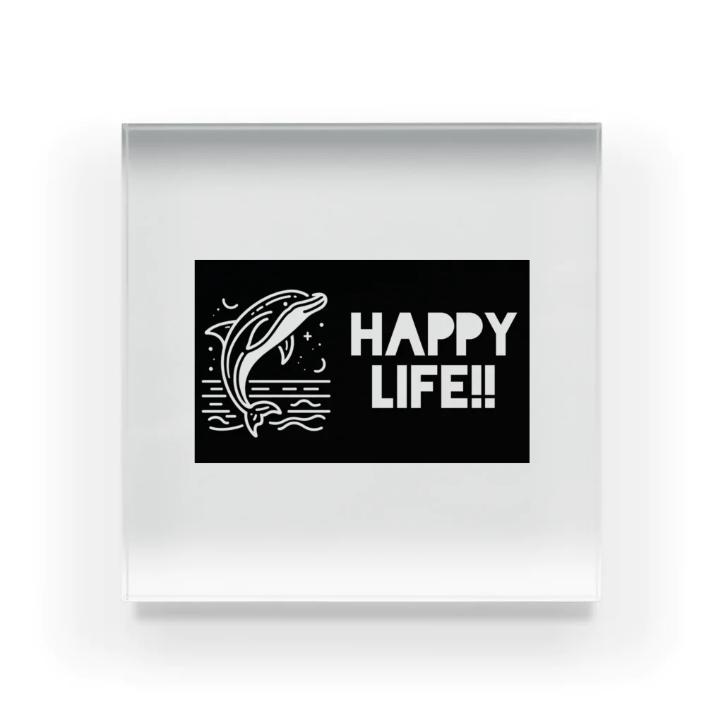 RIKUPANDAのHAPPY LIFE!! Acrylic Block