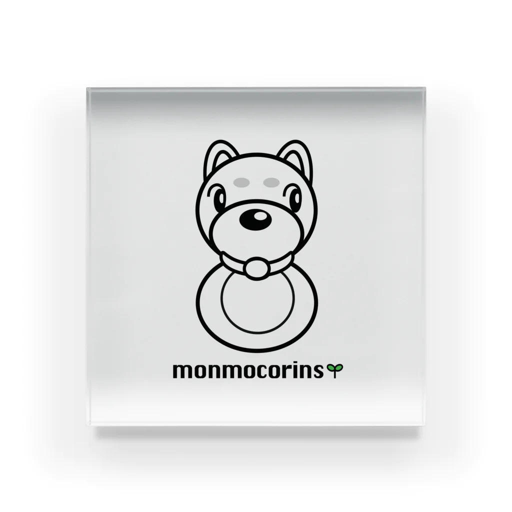 monmocorinsのmonmocorins アクリルブロック