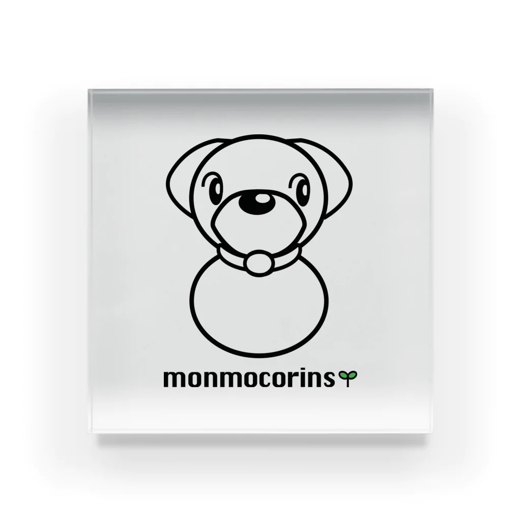 monmocorinsのmonmocorins アクリルブロック