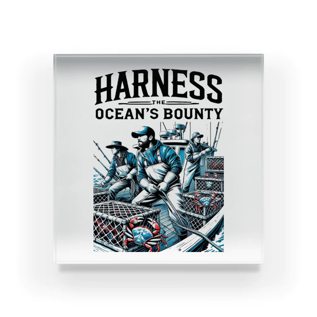 MatrixSphereのHARNESS THE OCEAN'S BOUNTY アクリルブロック