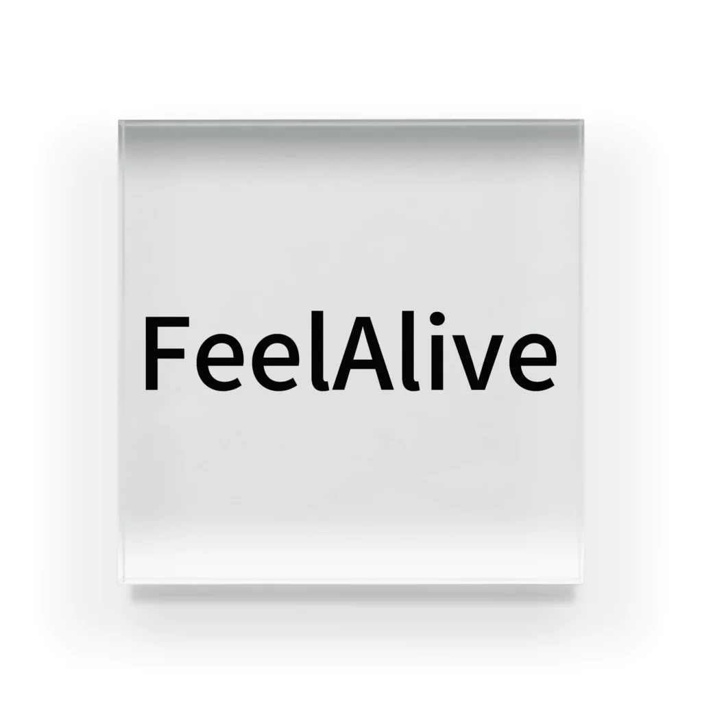 じょのFeel Alive アクリルブロック