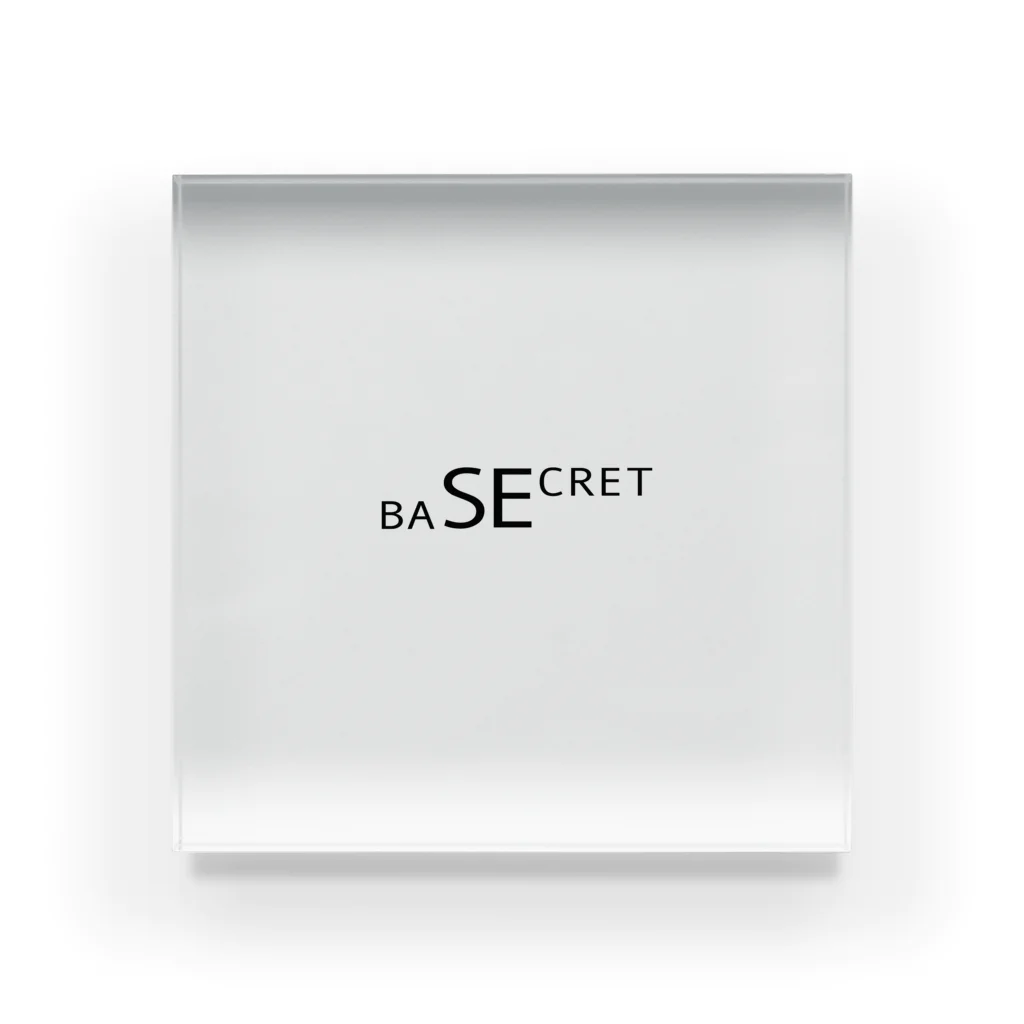 SECRET BASEのSECRET BASE アクリルブロック