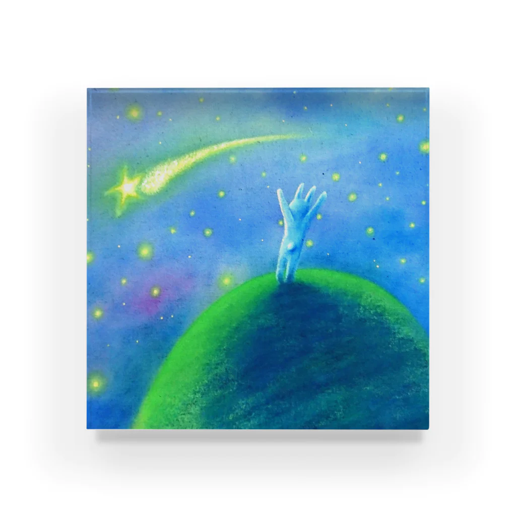 erin＠SUZURI店の「星に願いを」 Acrylic Block