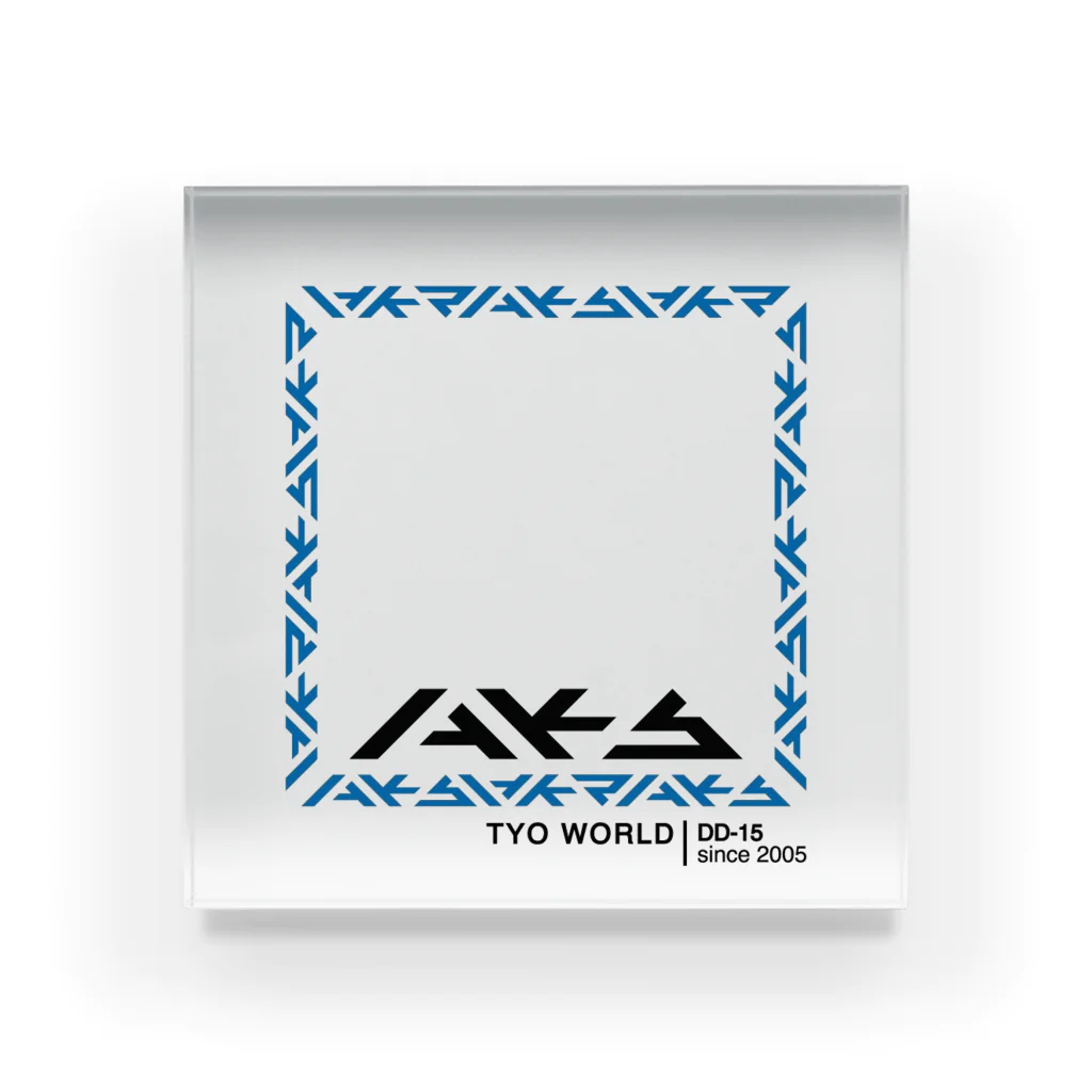 S+AKSのAKS スペシャル　グッズ Acrylic Block