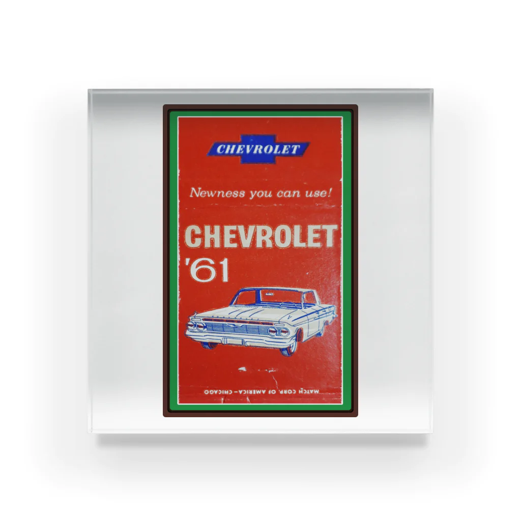 ★Rusteez★ by shop cocopariのCHEVROLET '61 アクリルブロック