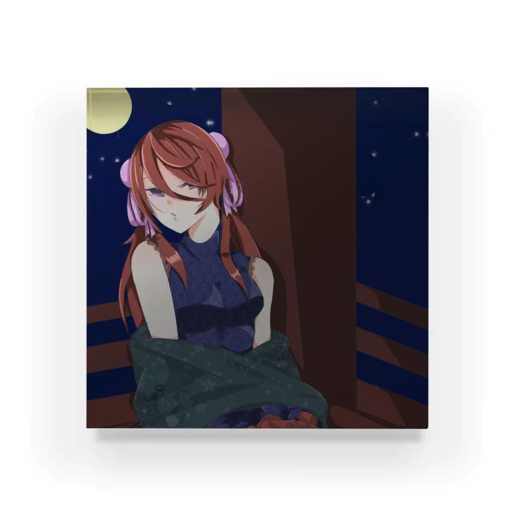 陽だまりの月夜のアクリルブロック Acrylic Block