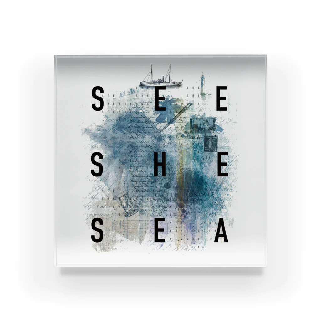 いちろーのSEE SHE SEA Acrylic Block