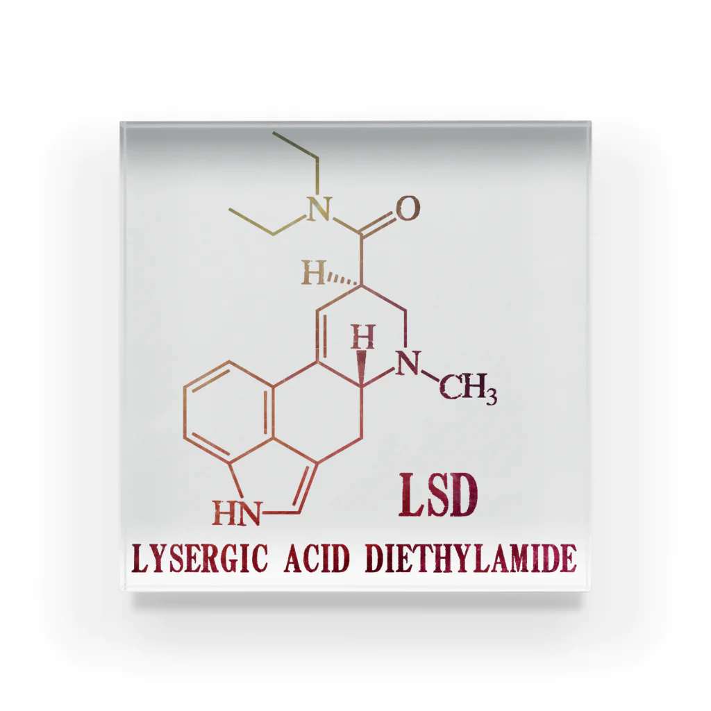 有限会社　√65の【LSD】 アクリルブロック