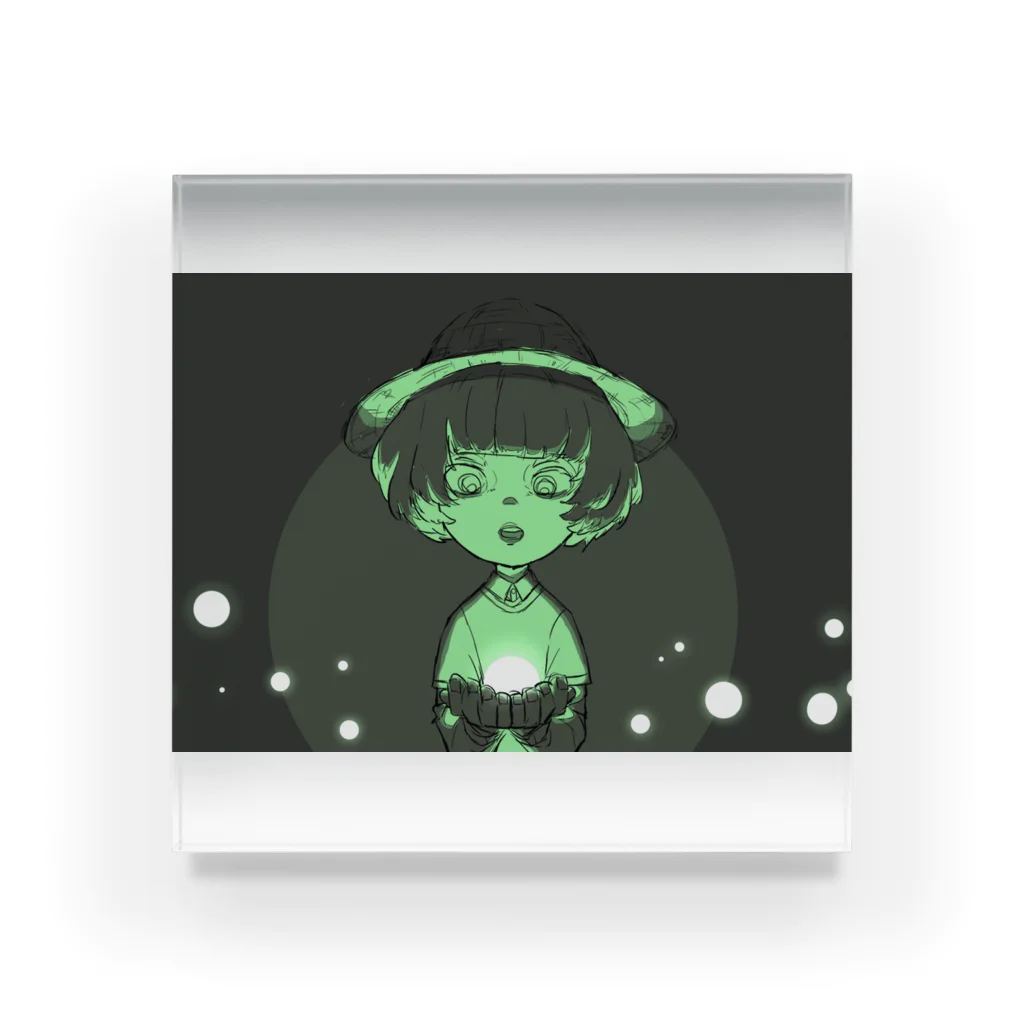 ☔️の少年心 Acrylic Block