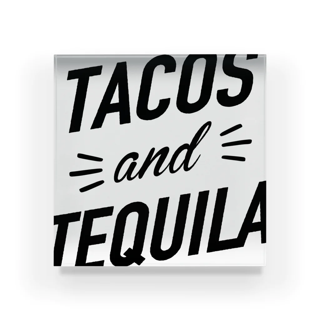 グラフィンのTACOS and TEQUILA Acrylic Block