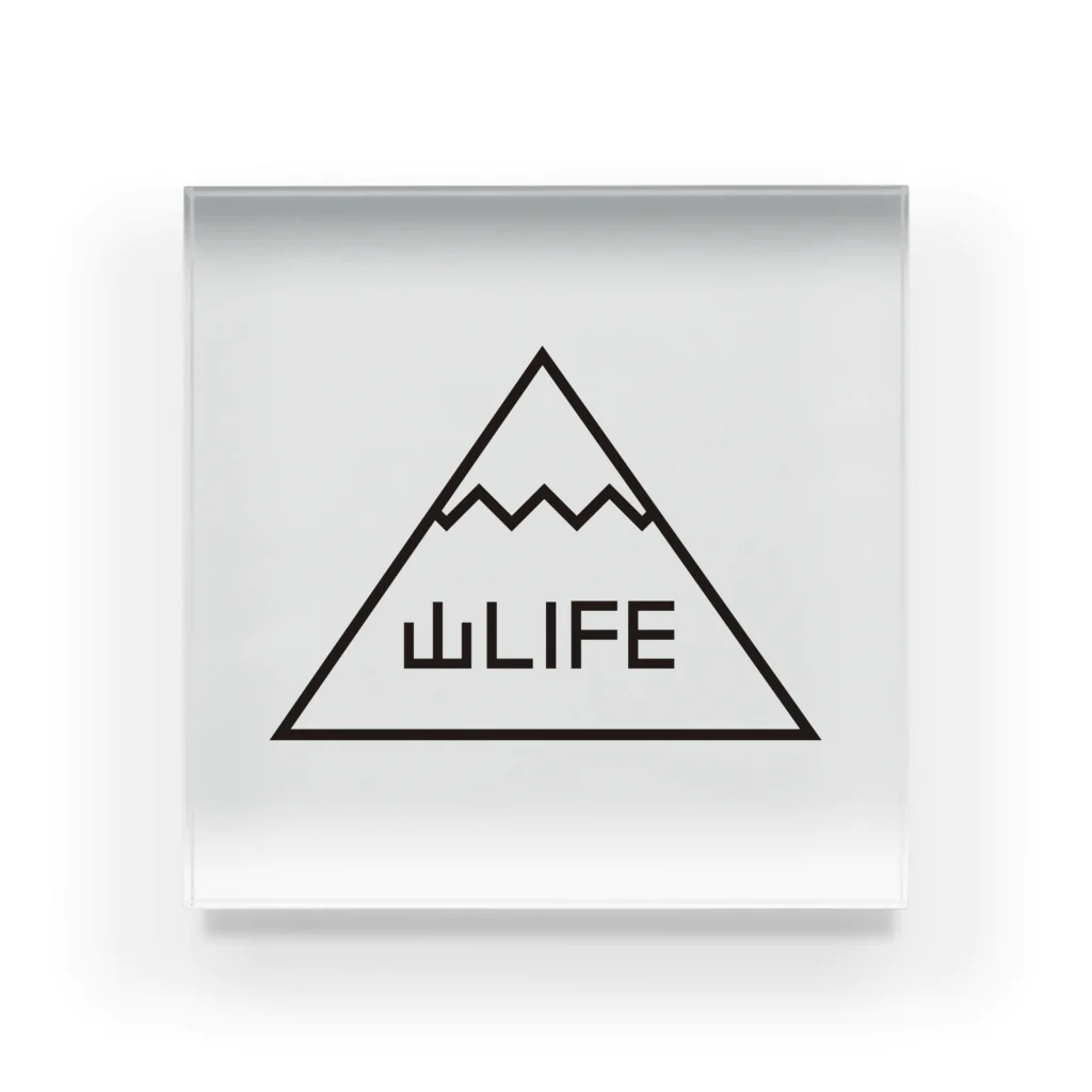 T-maniaの山LIFE Acrylic Block