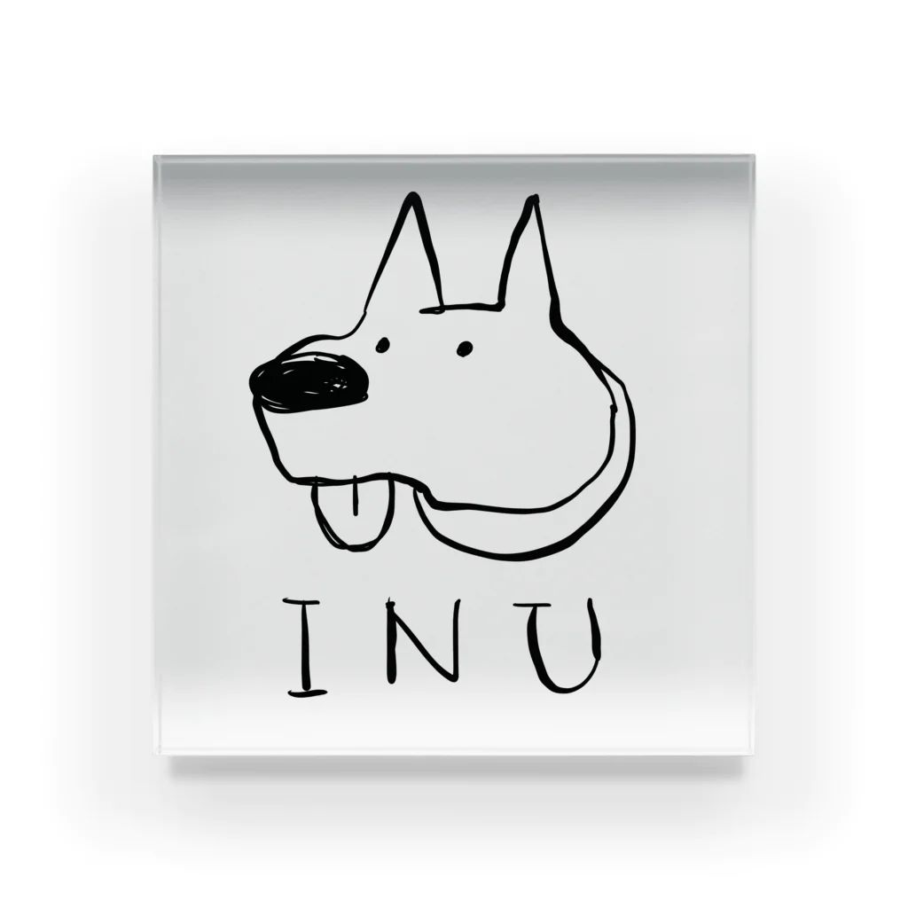 ちゅーけんのINU3 アクリルブロック