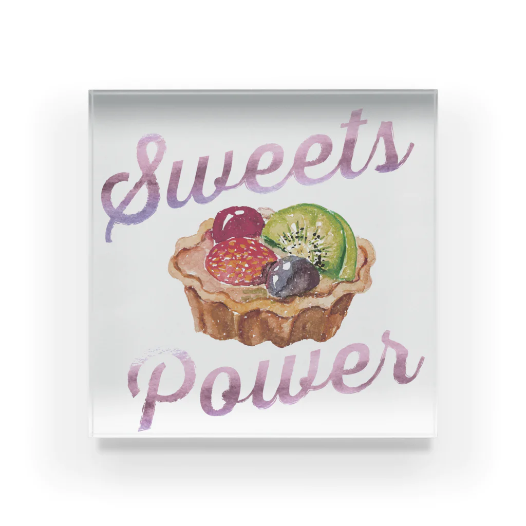 グラフィンのスウィーツパワー! Sweets Power9 フルーツタルト アクリルブロック