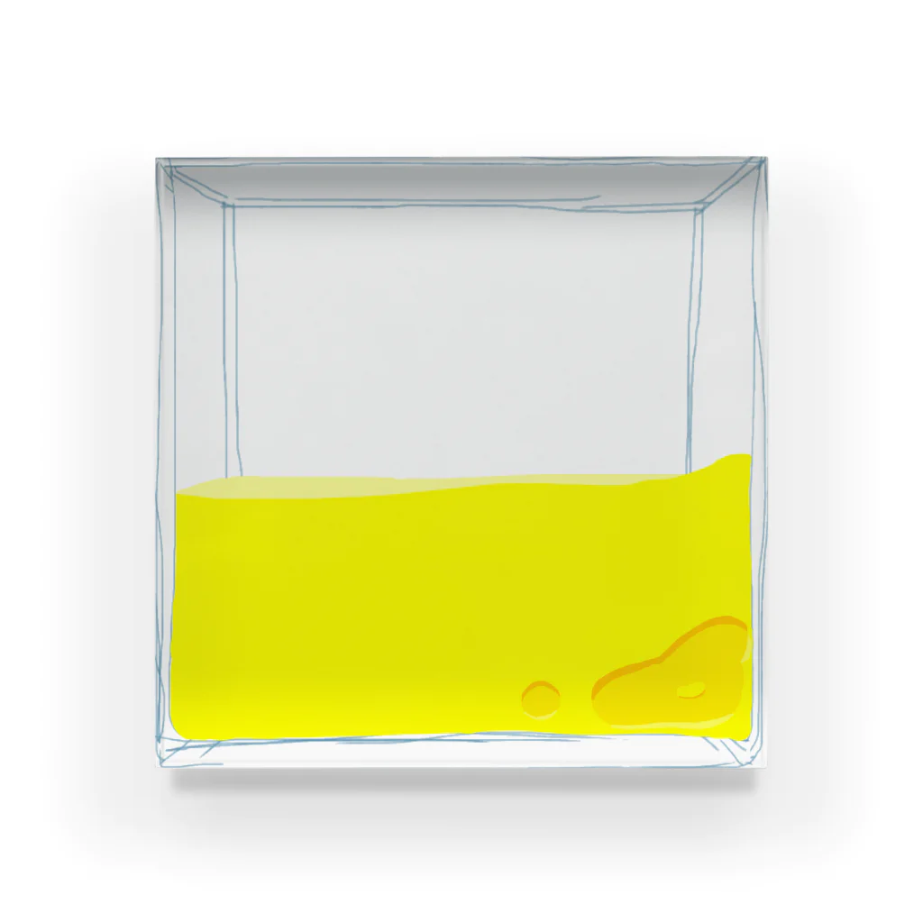 おさないのとじこめる えのぐ Acrylic Block