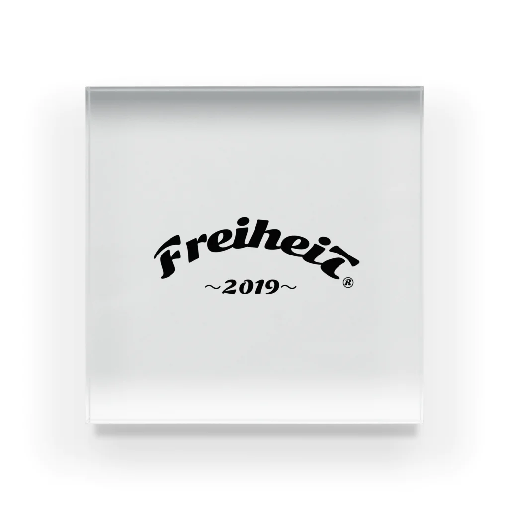 FreiheiT２０１９のFreiheiT2019 アクリルブロック