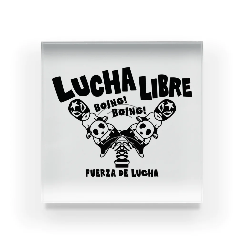 LUCHAのLUCHA LIBRE#30mono アクリルブロック