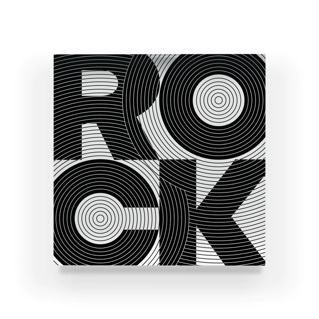 gemgemshopのROCK GROOVE Acrylic Block