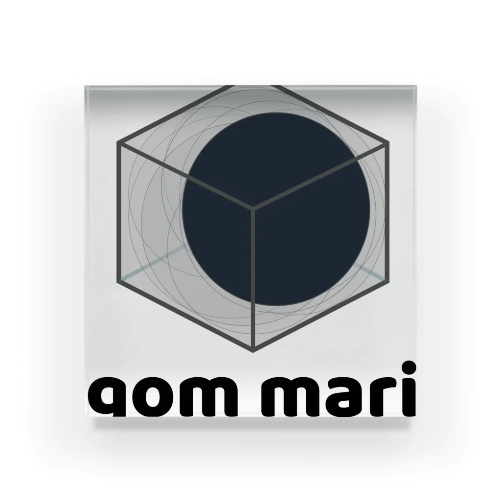 Akihito Ikedaのgom mari dark アクリルブロック