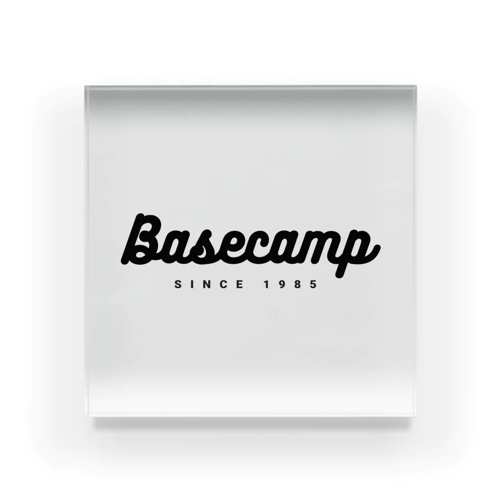 BASE-CAMPのBASE CAMP BLACK02 アクリルブロック