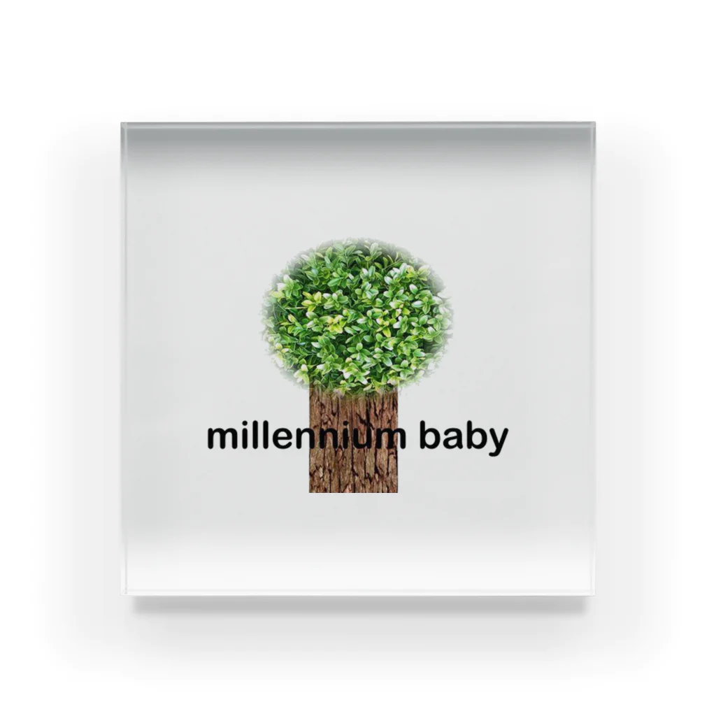 Millennium babyのMillennium baby小物 アクリルブロック