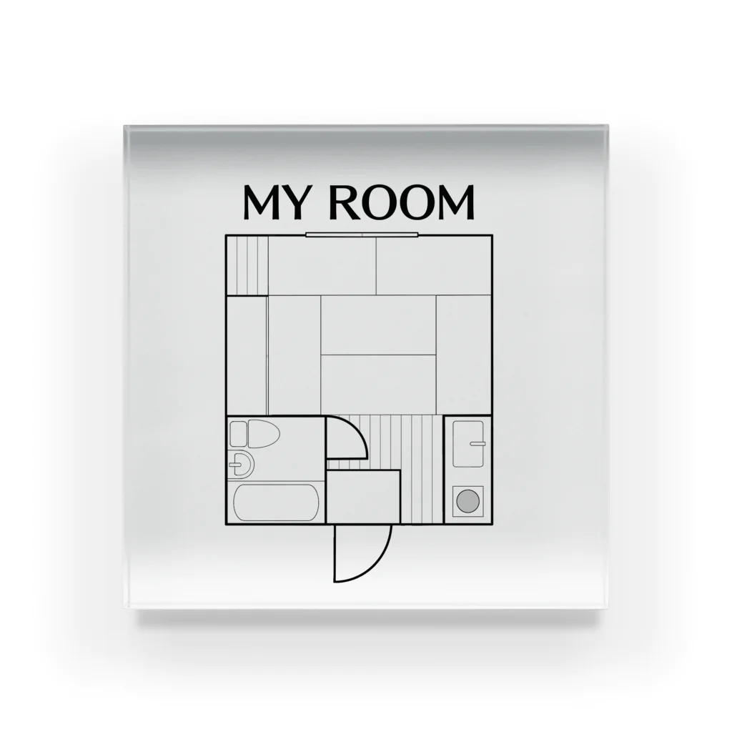HoneyMelt のMY ROOM（和室） アクリルブロック