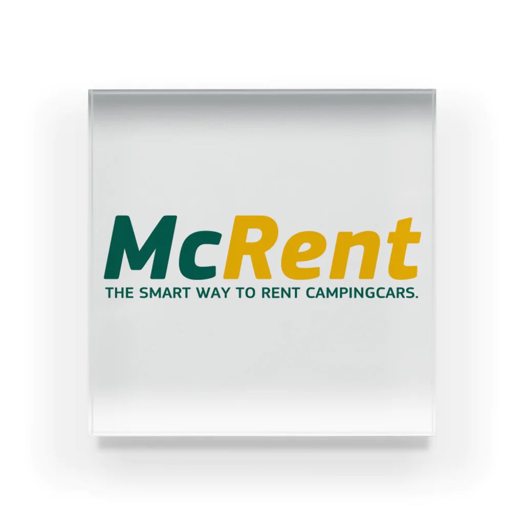 キャンピングカーレンタル　マクレント のマクレント オリジナルグッズ Acrylic Block