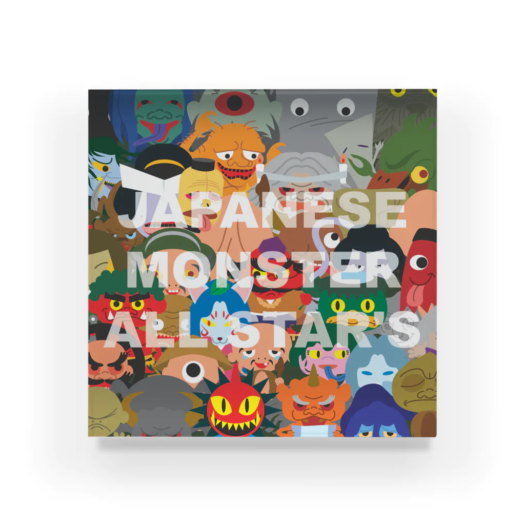 デザインオフィスWA-plusのJAPANESE MONSTER ALL STAR'S アクリルブロック