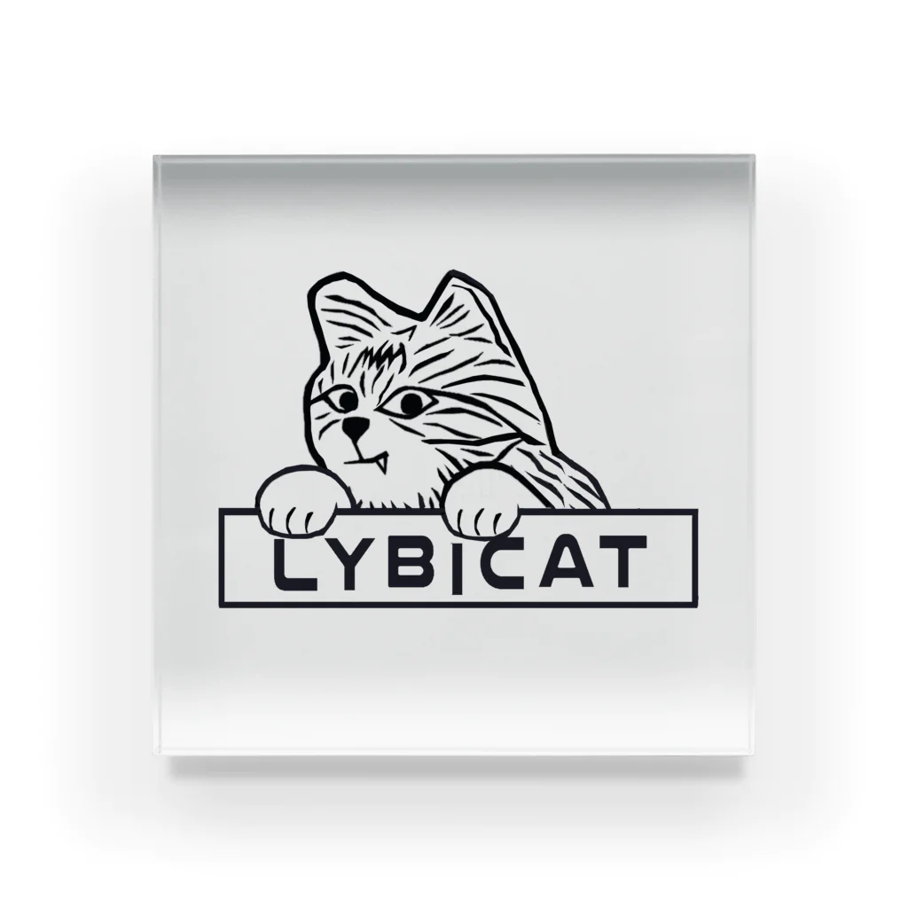 LYBICATのLYBICATエンブレム　ポケット アクリルブロック