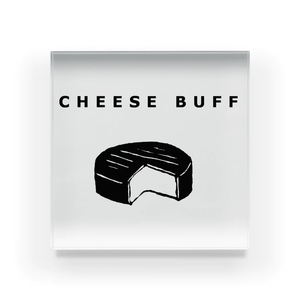 NIKORASU GOのCHEESE　BUFF＜チーズ愛好家＞ Acrylic Block