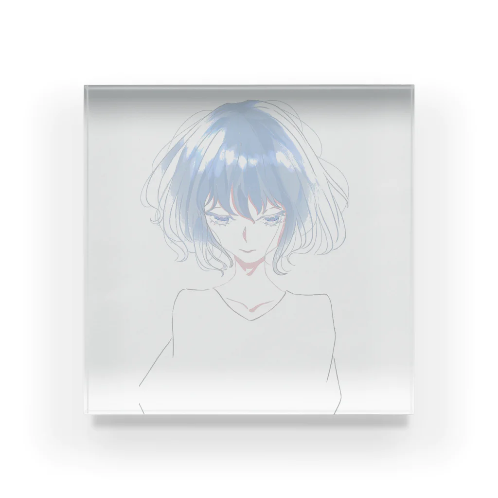 No.6のafter the rain Acrylic Block