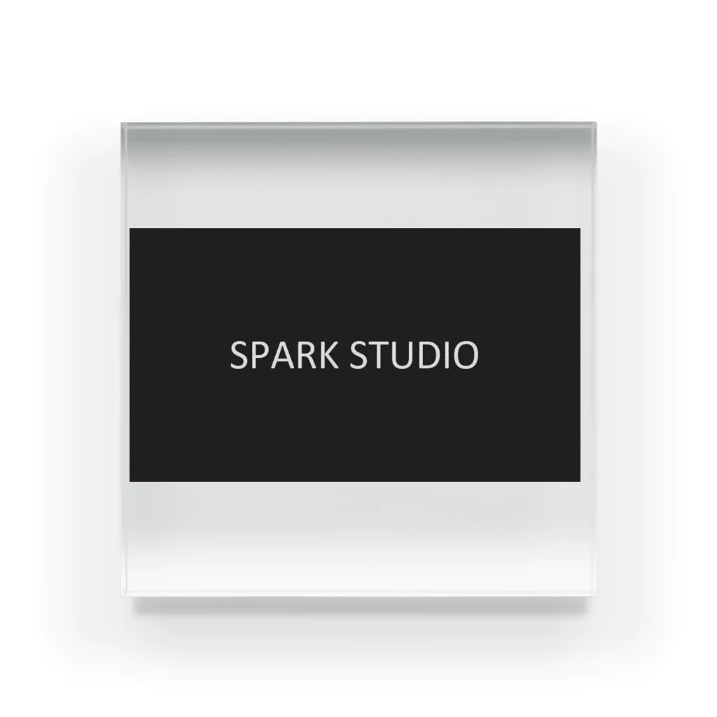 SPARK STUDIO公式ショップの迷わず、シンプルに行け Acrylic Block