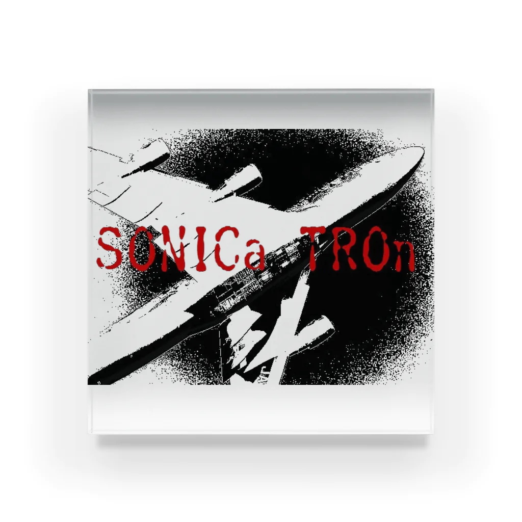 smokycafeの【SONICa TROn】 Orange Air シリーズ Acrylic Block