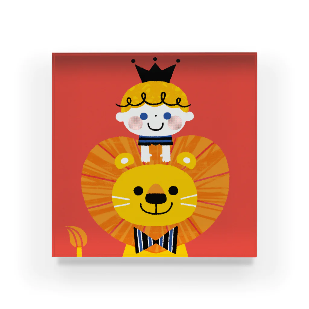 nicotte(ニコット)のLION BOY Acrylic Block