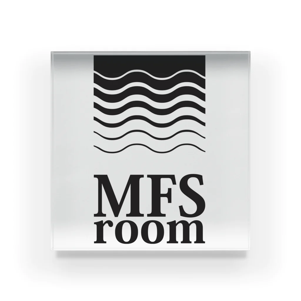 MFSのMFS room trim5(黒) Acrylic Block