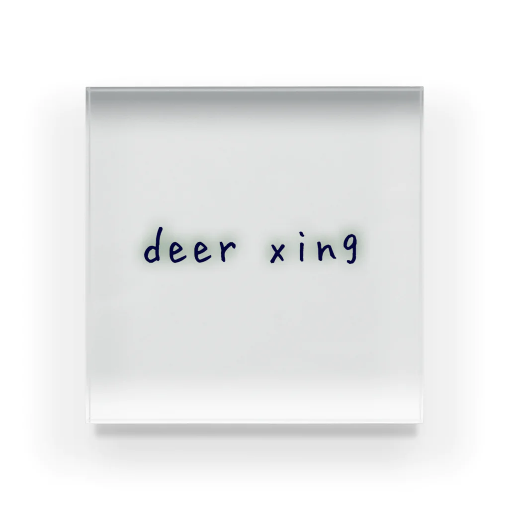 deer xingのdeer xing  アクリルブロック