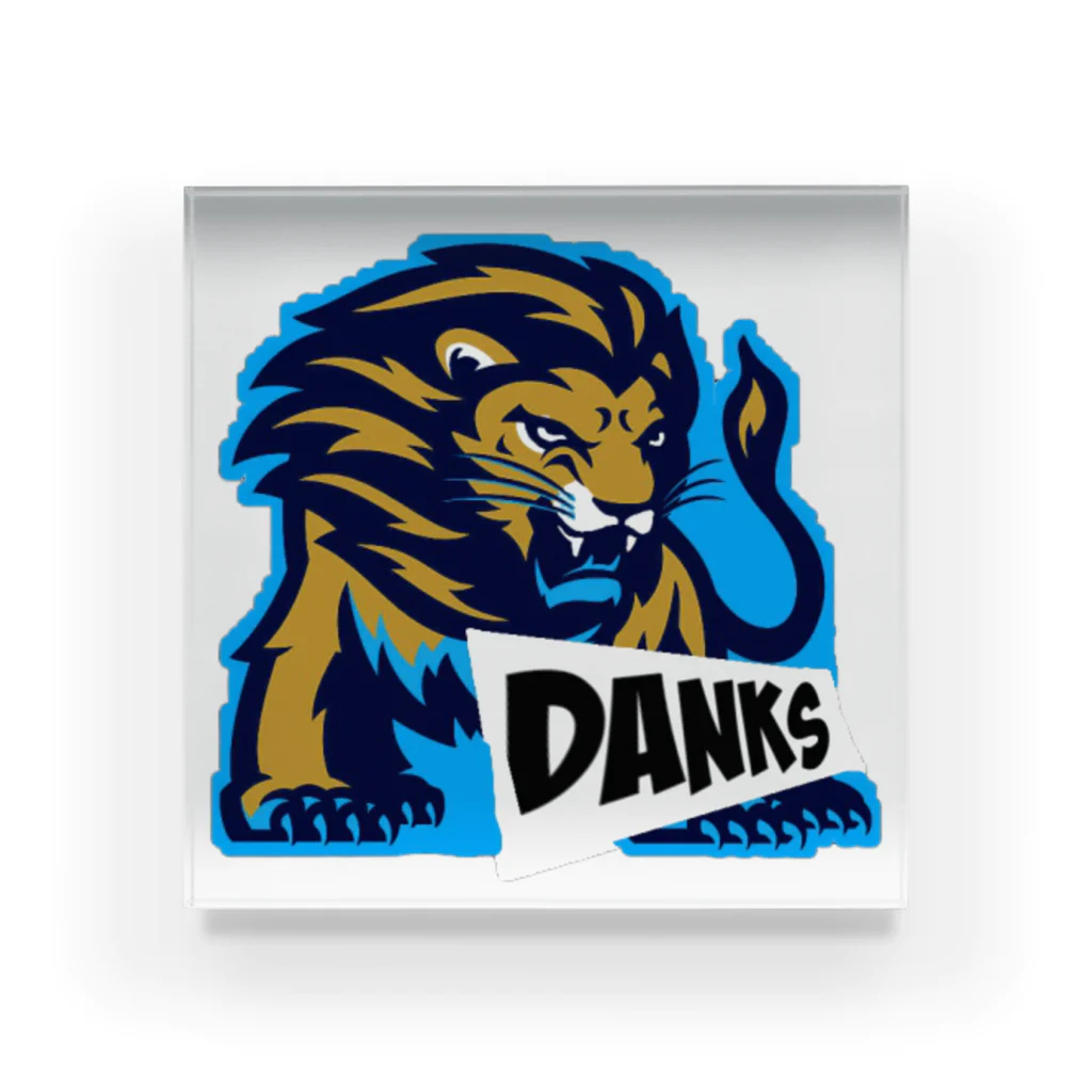 🦁【DANKS】支援店舗のDanks アクリルブロック