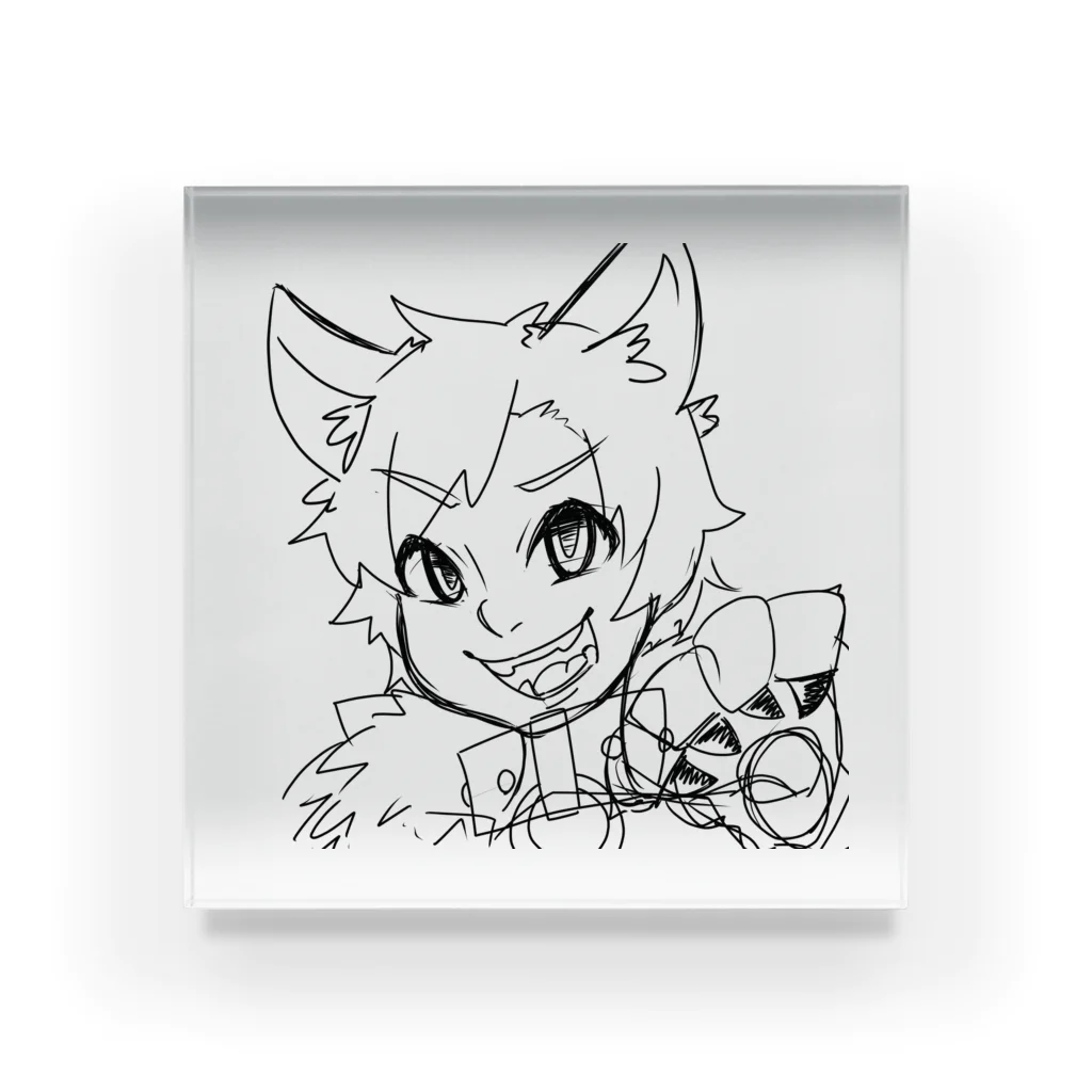 謎のken🐕果報は寝て待てのなぞ屋 Acrylic Block