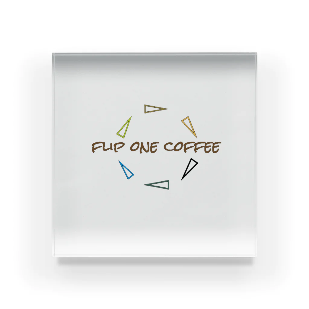 flip end.(フリップエンド)のfliponecoffee_circle アクリルブロック