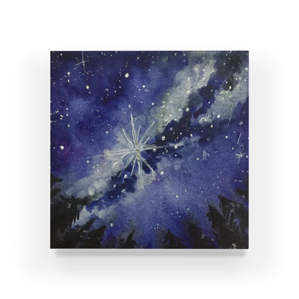 きりんとうのNo.4 夜空 Acrylic Block