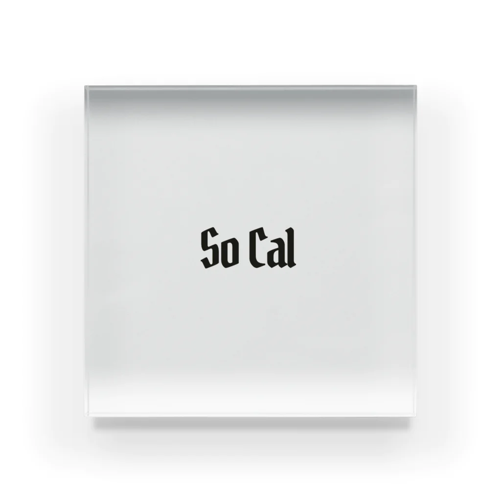 SoCal_のカリフォルニア Acrylic Block