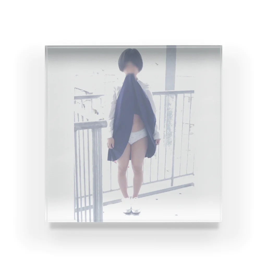 あたらしいなにか。のアイテムショップのあたらしいなにかのアイテム（制服） アクリルブロック