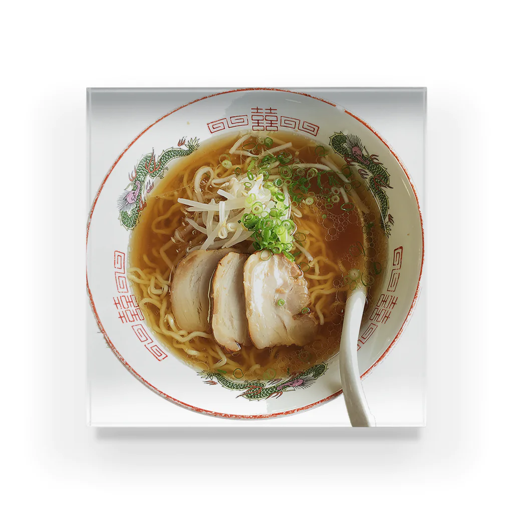 ネブカプロのしょうゆラーメン アクリルブロック