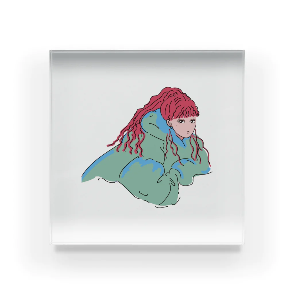 PANKOの女の子③ Acrylic Block