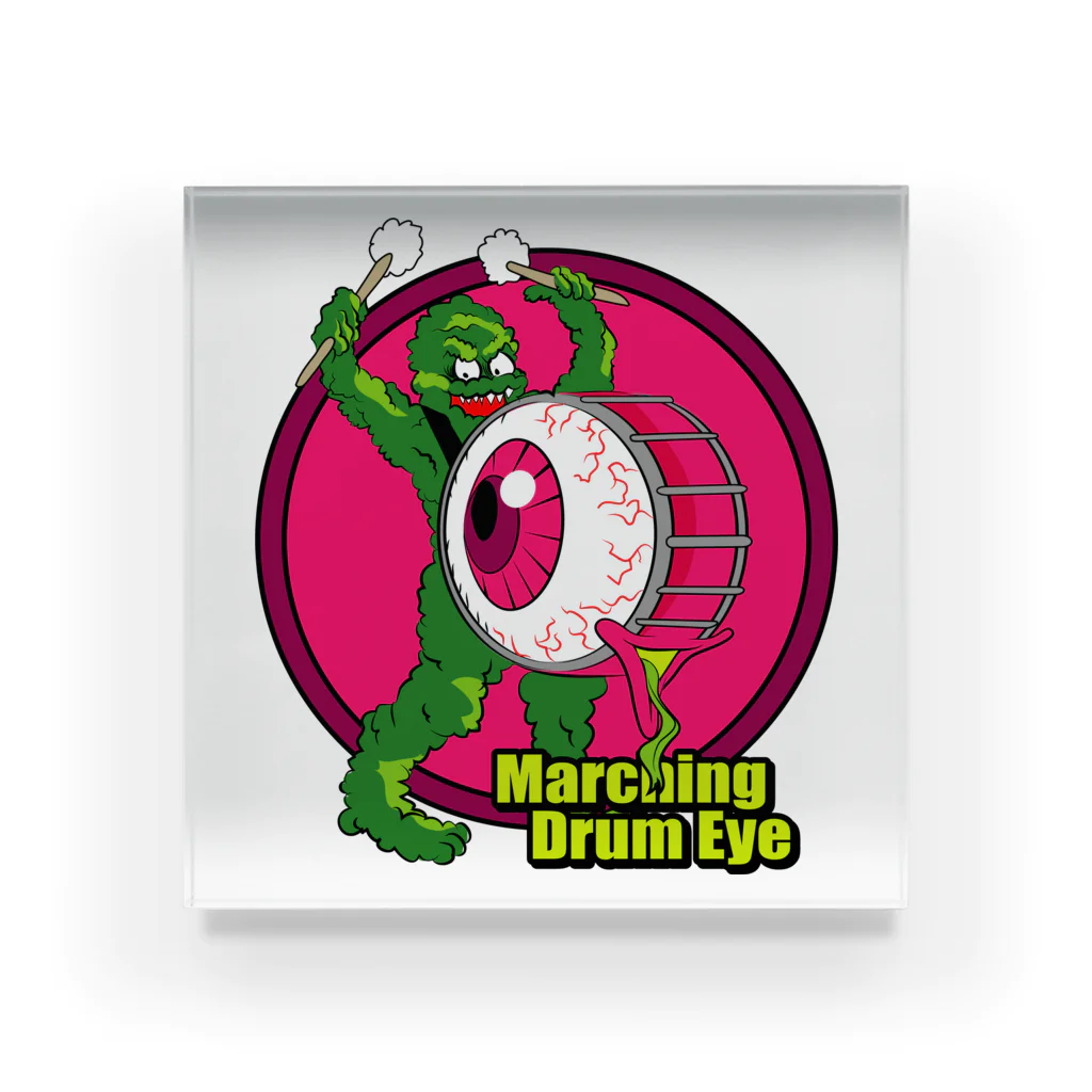 提供 tshopのMarching Drum Eye Acrylic Block