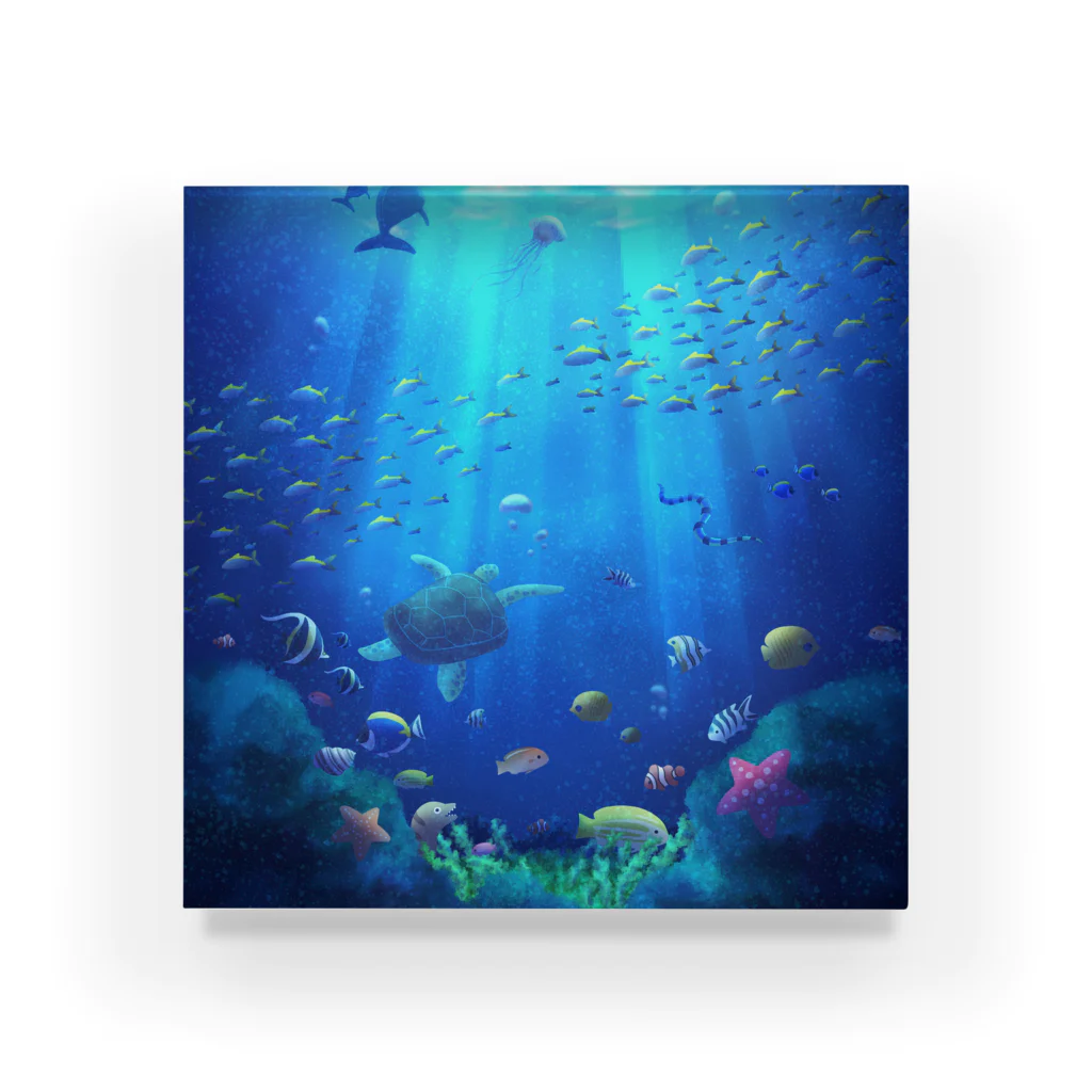 Cocohashop*のまるで水族館 Acrylic Block