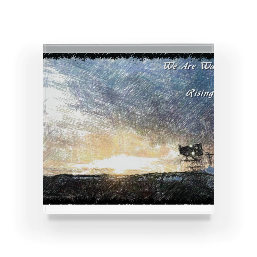 Shop GHPのWe Are Waiting for Rising Sun（その４） アクリルブロック
