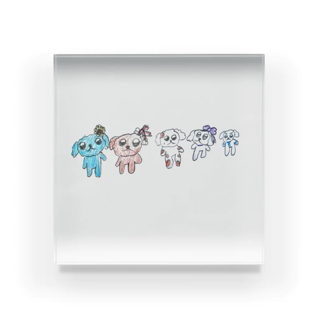 samiのわんまる Acrylic Block
