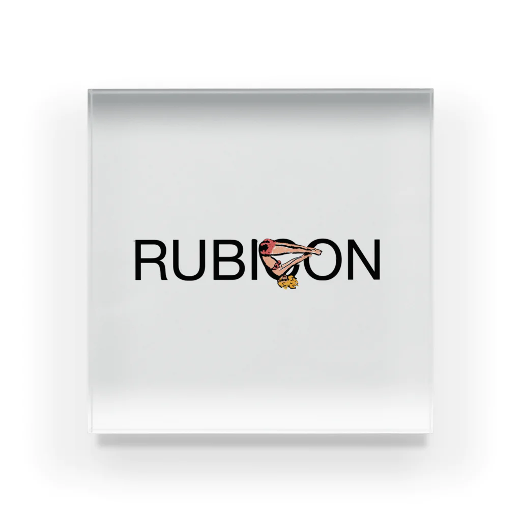 RUBICONのRUBICON logo Acrylic Block