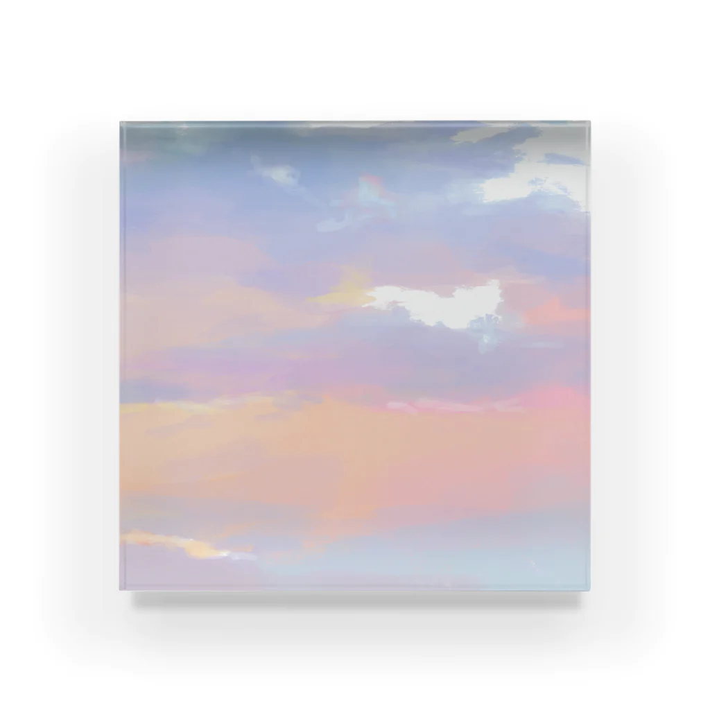 きのみの夕焼け - 20.06.07.18:30 Acrylic Block