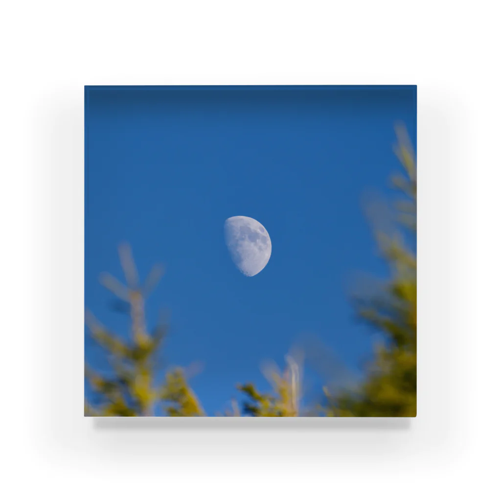 Takashi MUKAIのBlock-Photo-Moon01 Acrylic Block
